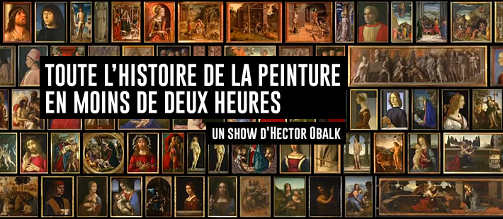 Toute l'histoire de la peinture en moins de deux heures hector obalk