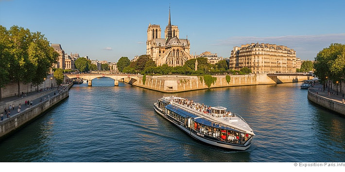Déjeuner-Croisière sur la Seine avec les Bateaux Mouches