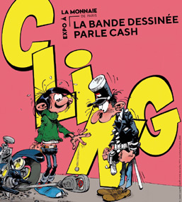 Expo CLING ! La bande dessinée parle cash à la Monnaie de Paris