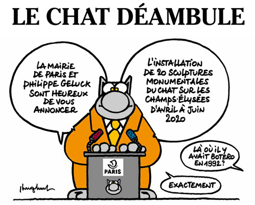 expo-gratuite-paris-le-chat-deambule-philippe-geluck-champs-elysees