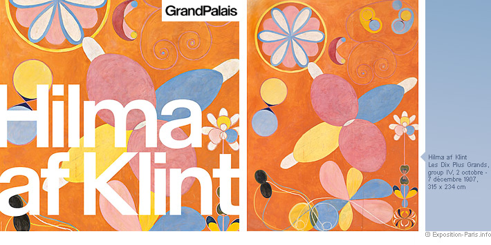 Expo Hilma af Klint, Paris 2026