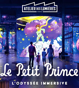Expo immersive le Petit Prince à Paris