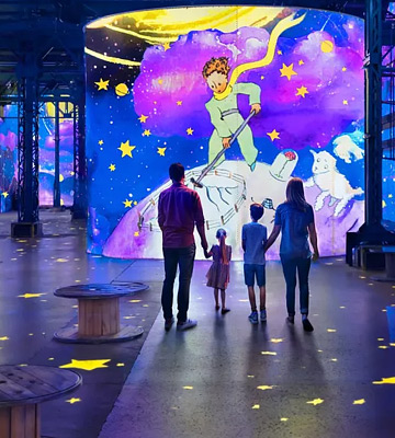 Le Petit Prince, L'Odyssée immersive à l'Atelier des Lumières