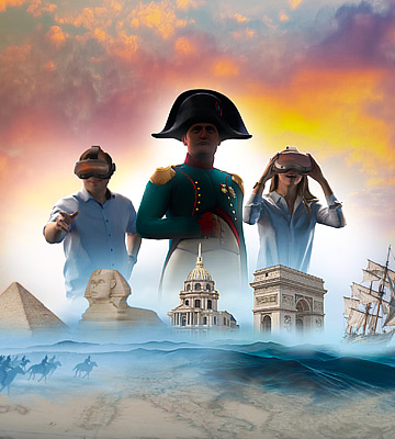 Napoléon l'épopée immersive aux Galeries Montparnasse