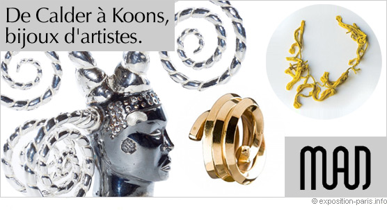 Expo Paris De Calder à Koons, bijoux d'artistes. MAD