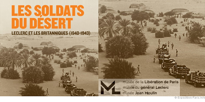 expo-paris-les soldats-du-desert-musee-de-la-liberation-general-leclerc